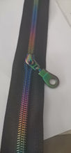 Load image into Gallery viewer, Matte Rainbow Zipper Tape
