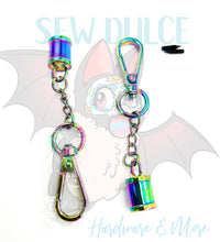 Load image into Gallery viewer, Tassel cap with Snap Hook key chain 2pk
