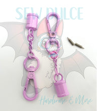 Load image into Gallery viewer, Tassel cap with Snap Hook key chain 2pk
