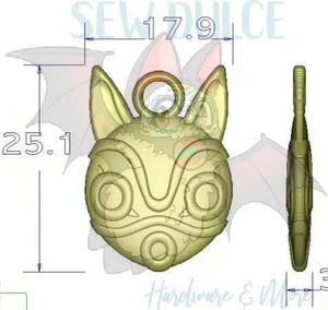 Mask Zipper Pull