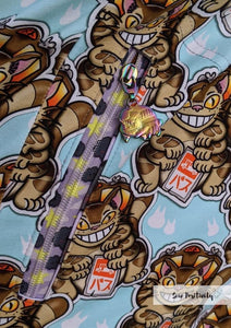 Fun Bus Zipper Pull