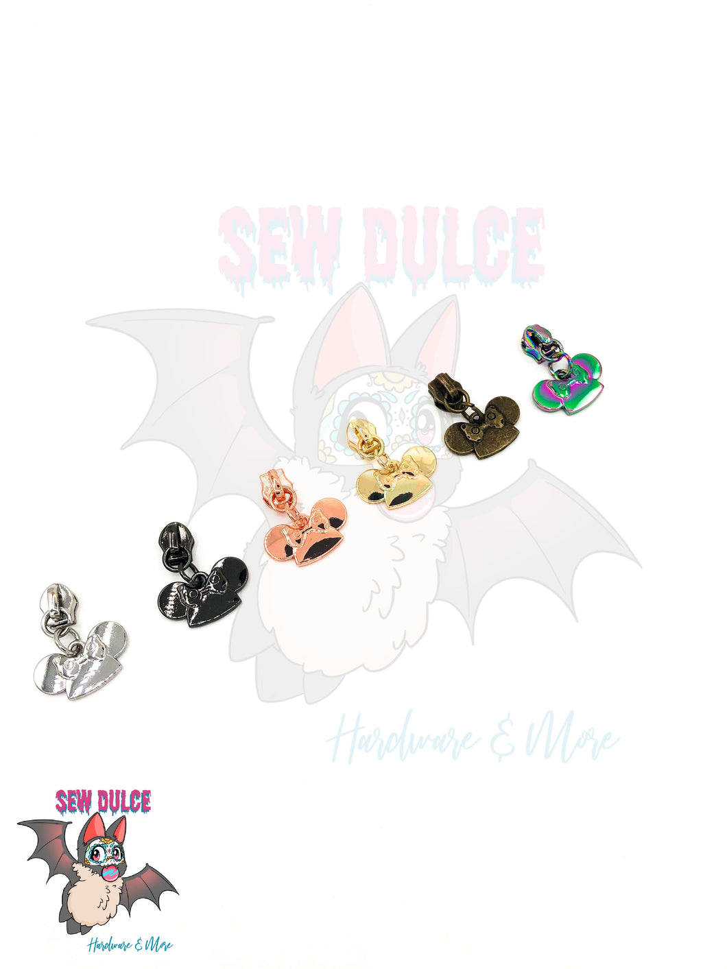 Hats with Bow Zipper Pulls