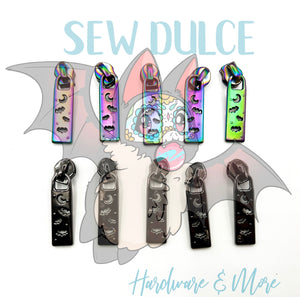 Midnight Bats Zipper Pulls