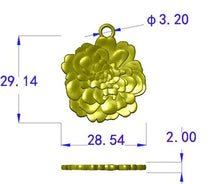Load image into Gallery viewer, Marigold Zipper Pull
