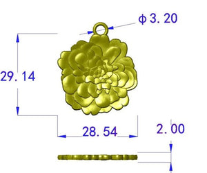 Marigold Zipper Pull