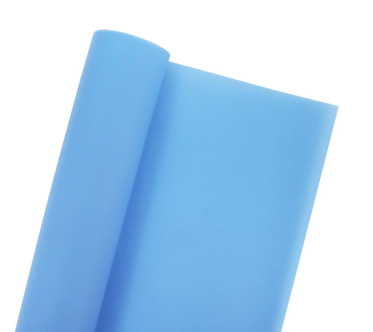 Jelly Rouleau de vinyle en PVC doux et imperméable pour tapis, nœuds et  fabrication de bijoux Bleu 30 x 134,6 cm