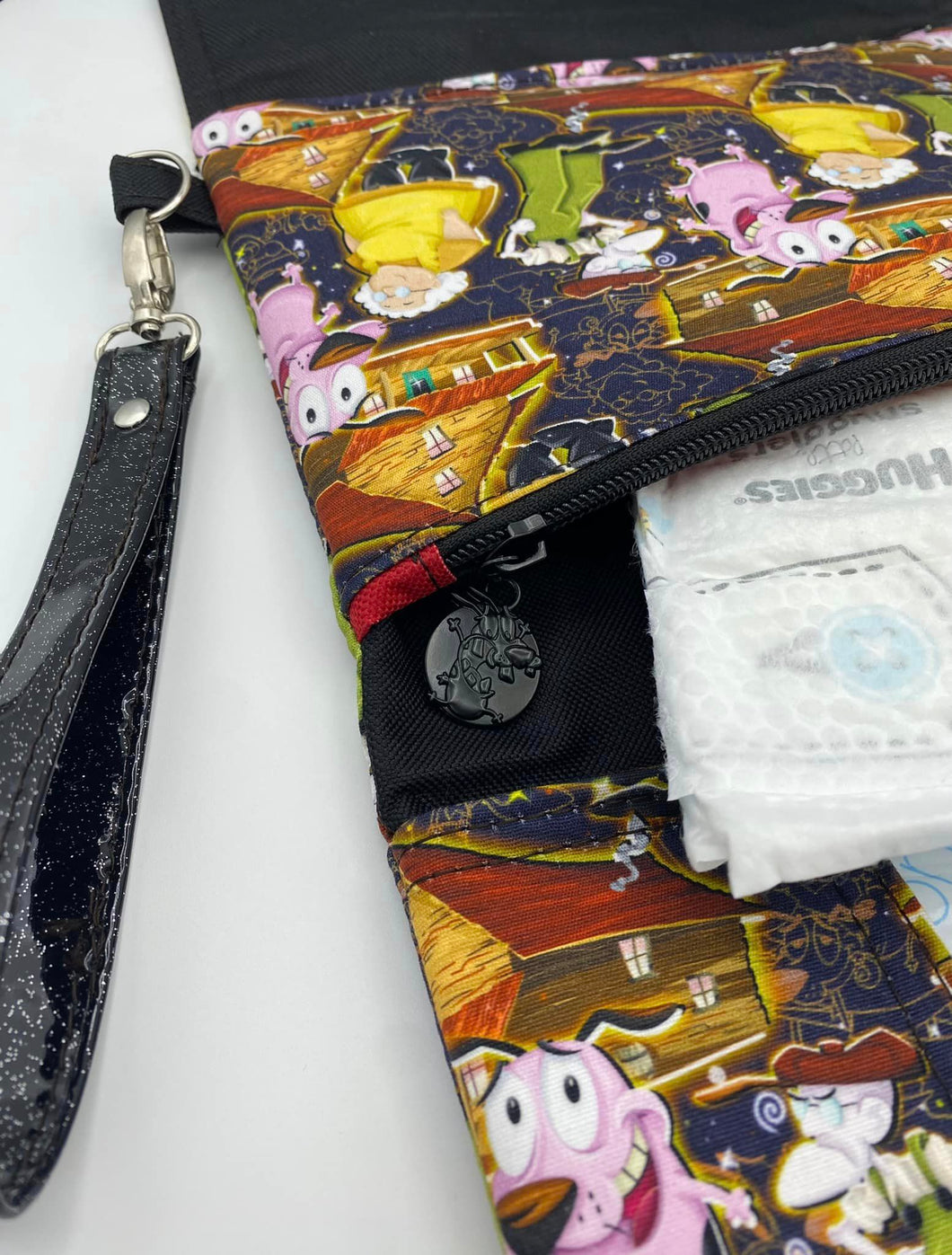 Scary Dog Zipper Pull