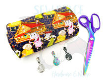 Load image into Gallery viewer, Scary Dog Zipper Pull
